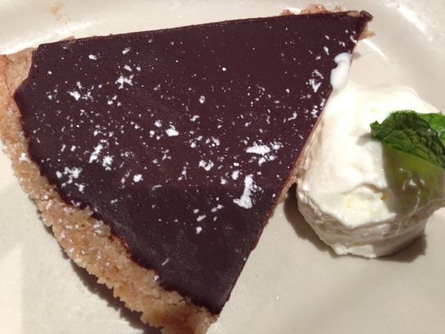 Estelle's chocolate,peanut butter banana pie