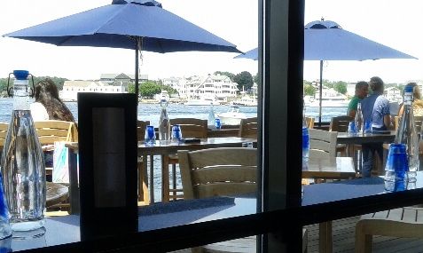 bar over water