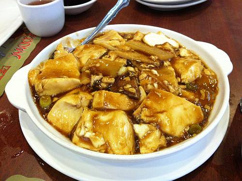 New Shanghai bean curd with mushroom