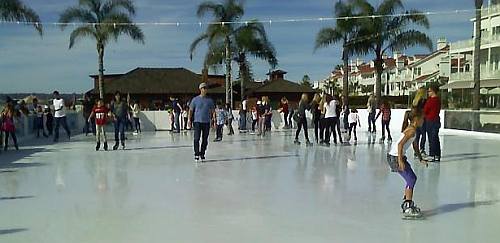 ice on the beach
