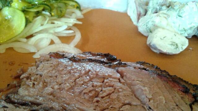 Cheeks brisket